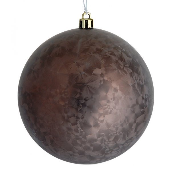 Χριστουγεννιάτικη Μπάλα Αντικέ Μπρονζέ (10cm)